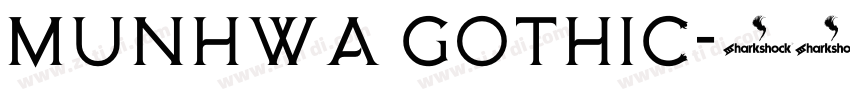 Munhwa Gothic字体转换